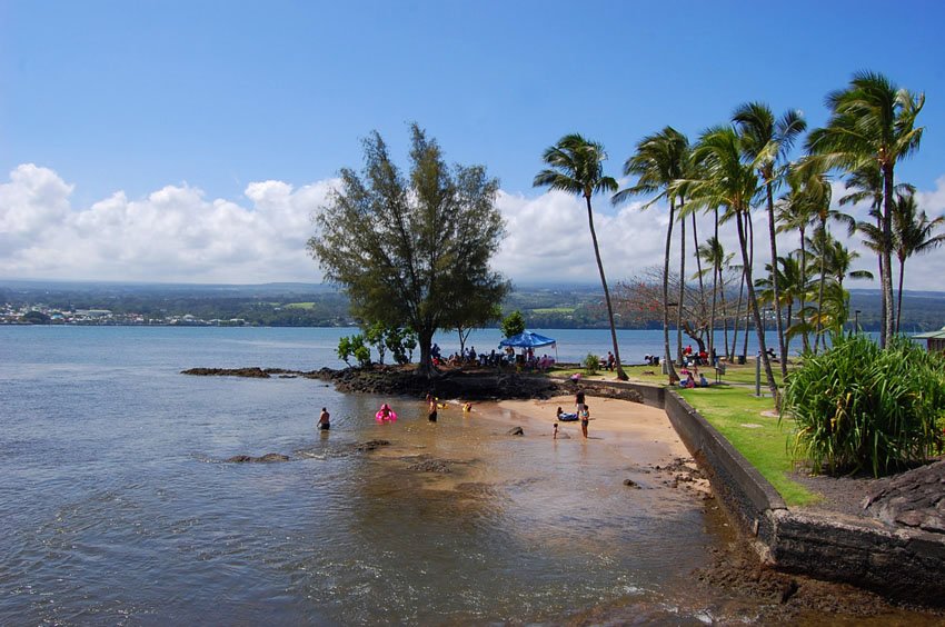 Beach on Coconut Island