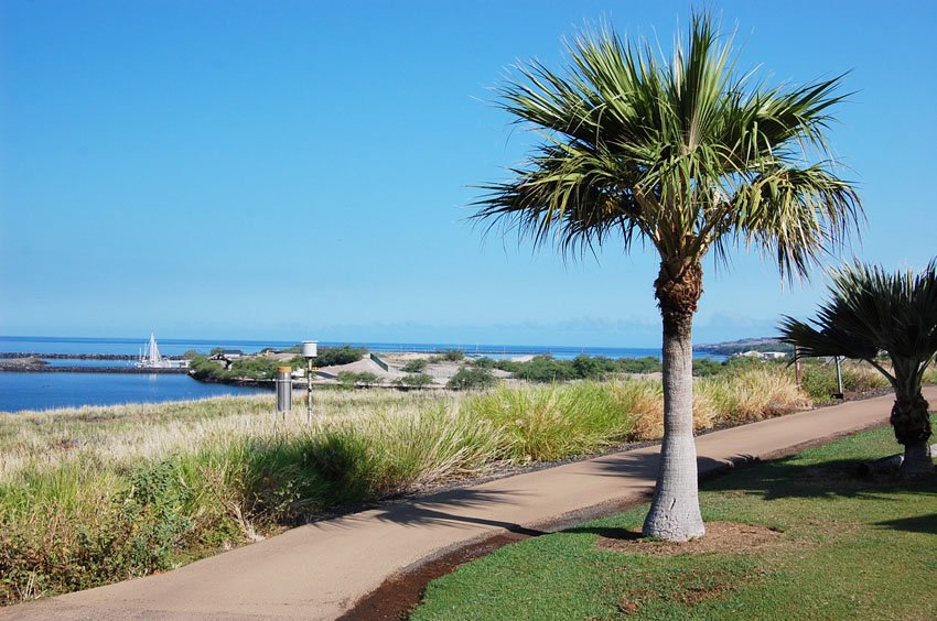 Path leading to the heiau