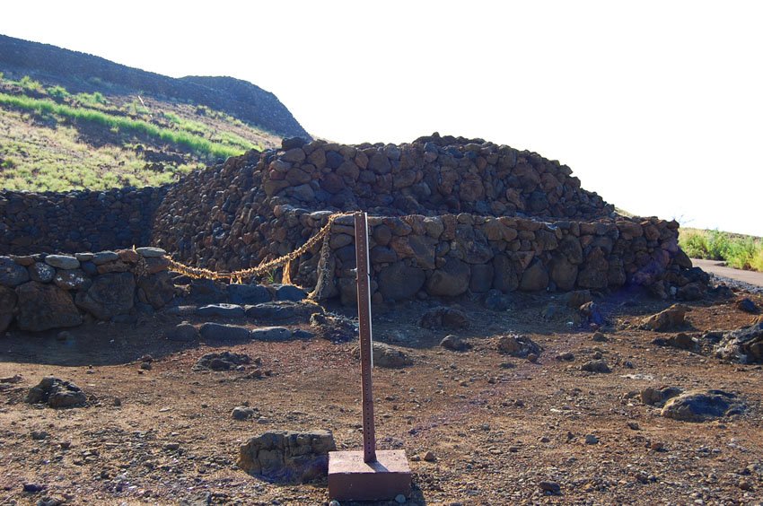 Sacred Hawaiian temple