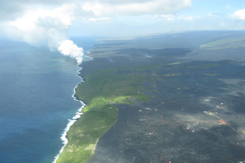 Lava landscape