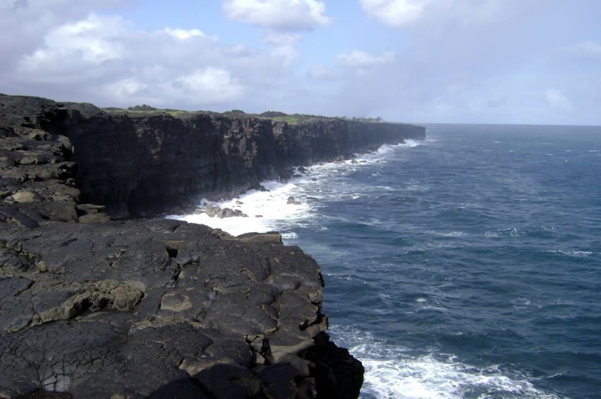 View to the ocean