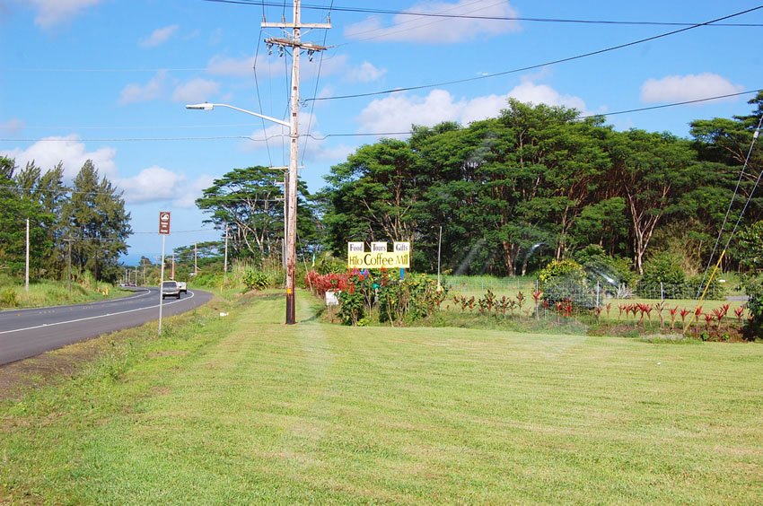 Roadside sign