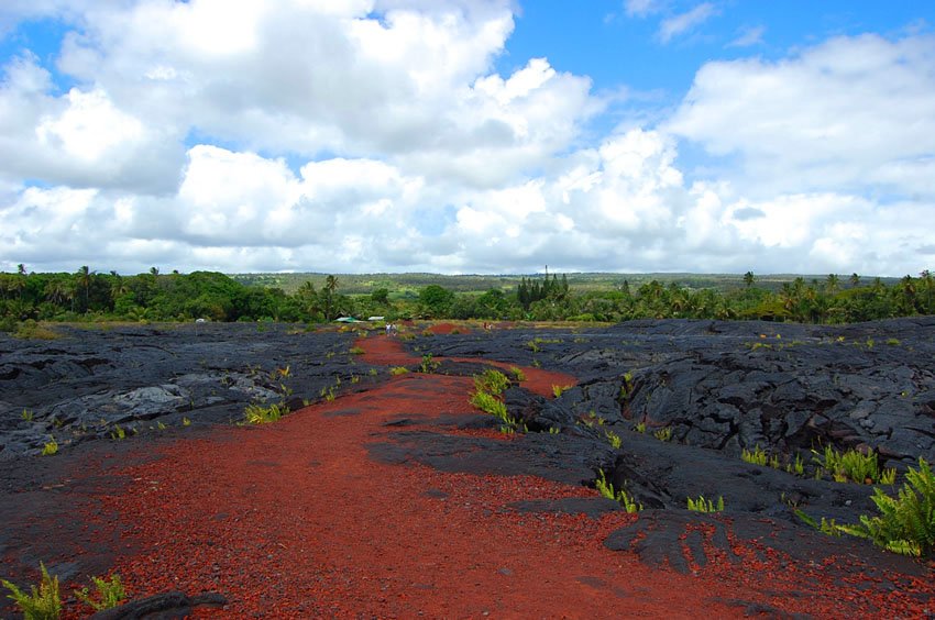 Looking back to Kalapana