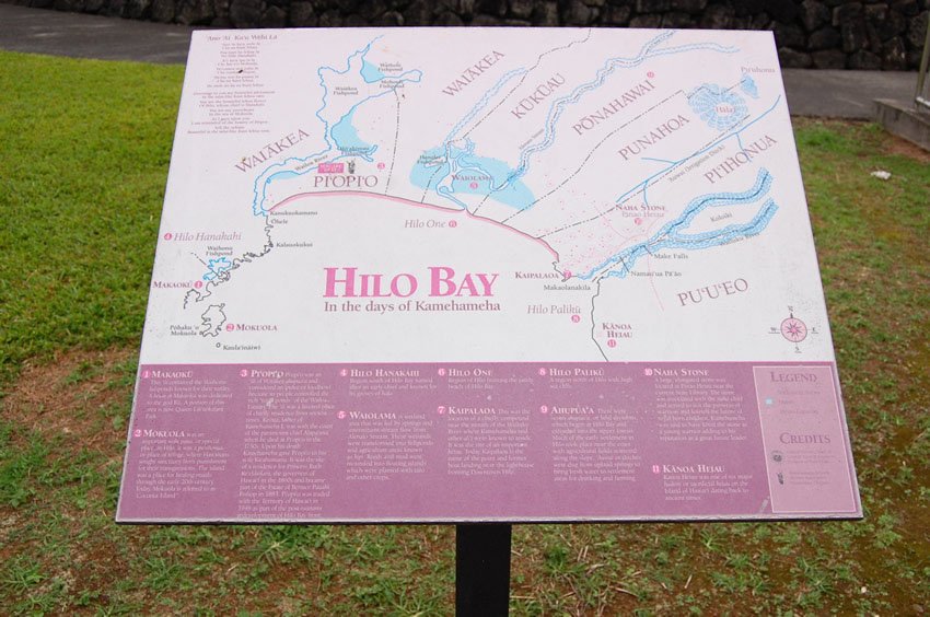 Hilo Bay in the days of Kamehameha