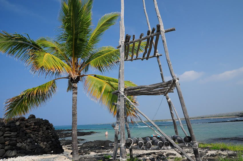 Ai'opio Beach heiau