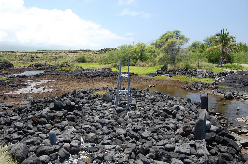 Ancient Hawaiian temple