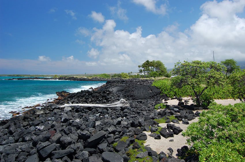 Rocky shoreline