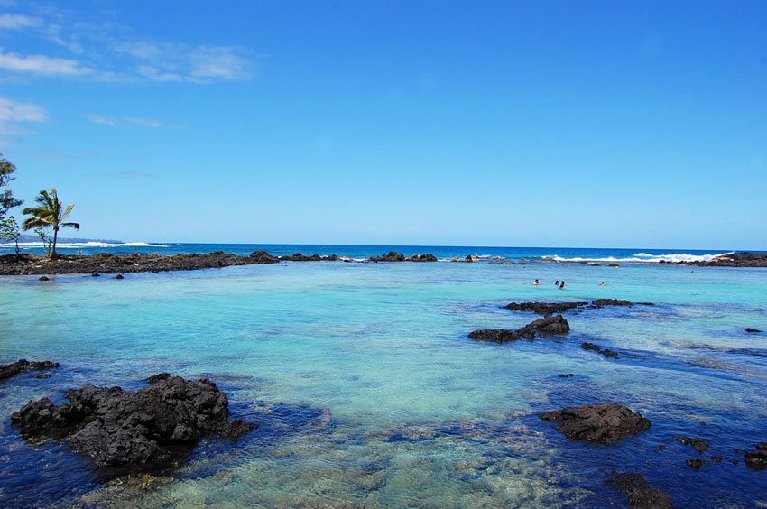 Hilo crystal clear water