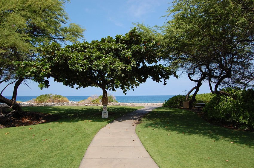 Entry path to beach