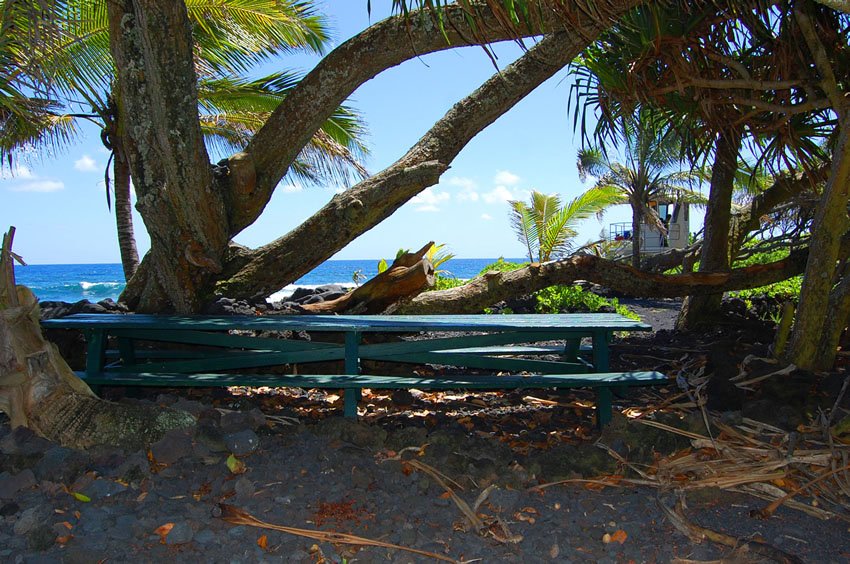 Picnic tables