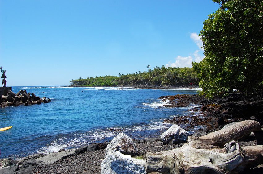 Picturesque beach