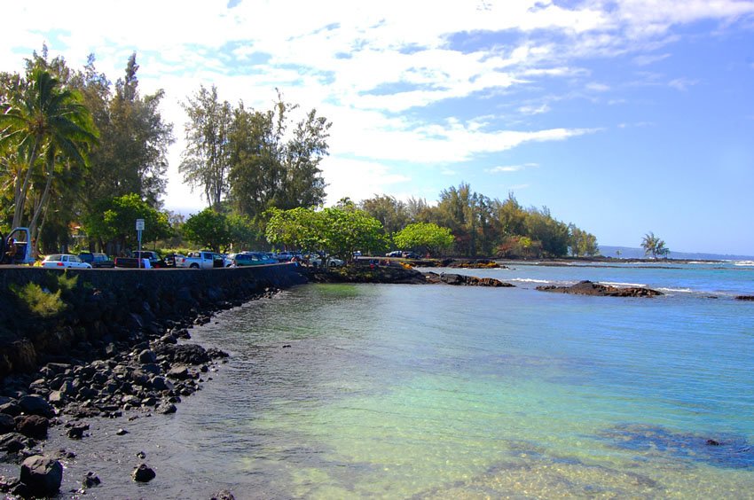 Rocky shoreline