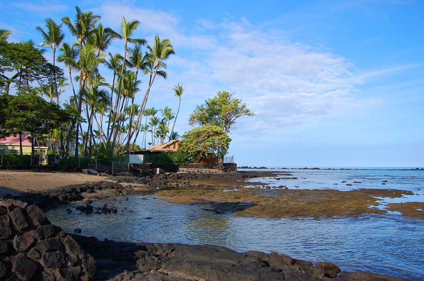 Rocks in nearshore waters