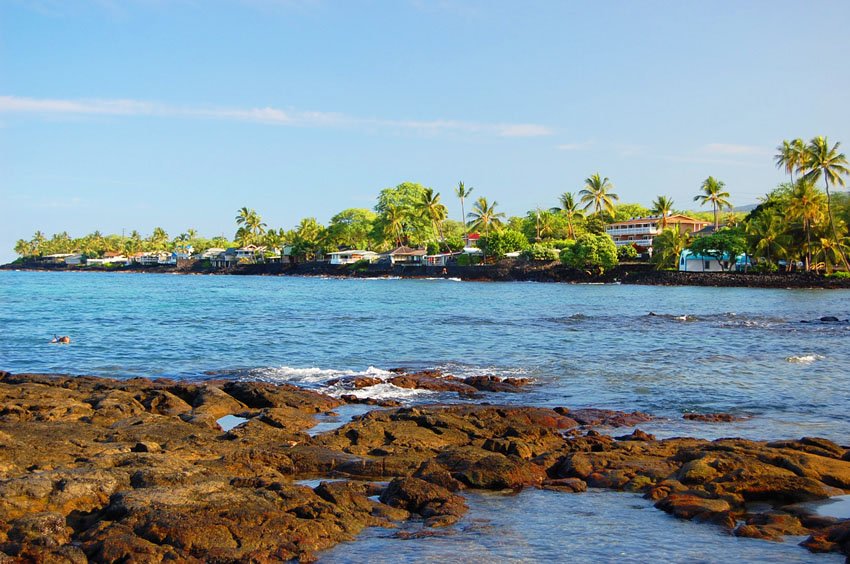 Rocky shoreline