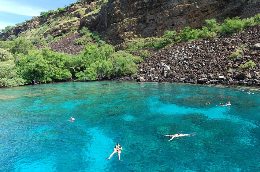 Crystal clear water