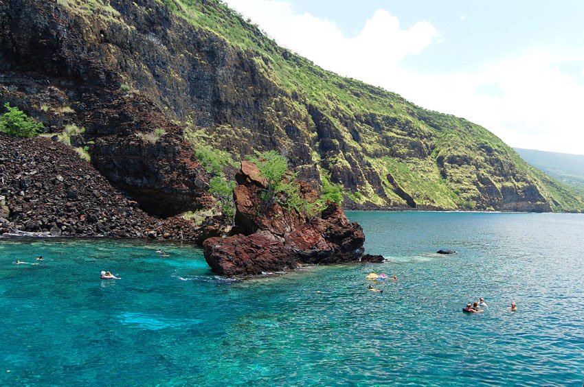 Scenic sea cliffs