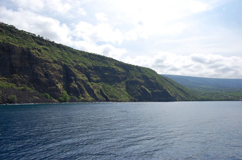 Scenic sea cliffs