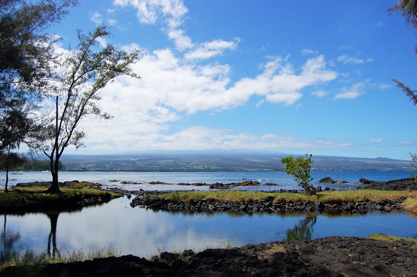 Looking towards Mauna Kea