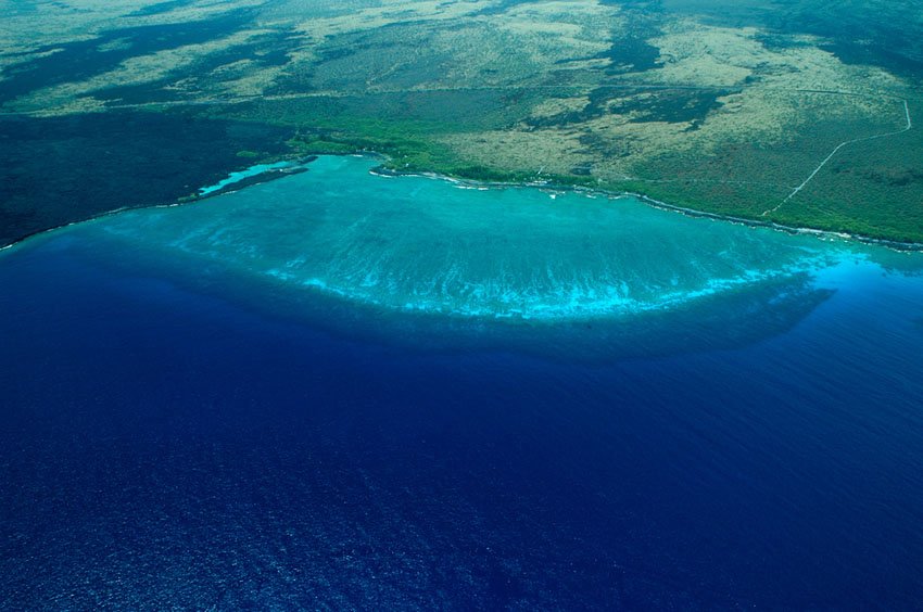 Kiholo Bay aerial