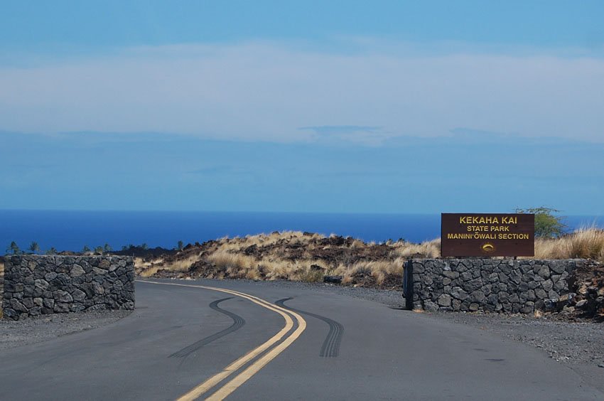 Beach access road