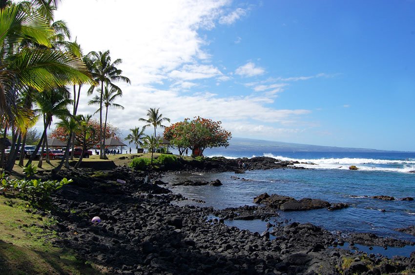 Rocky shoreline