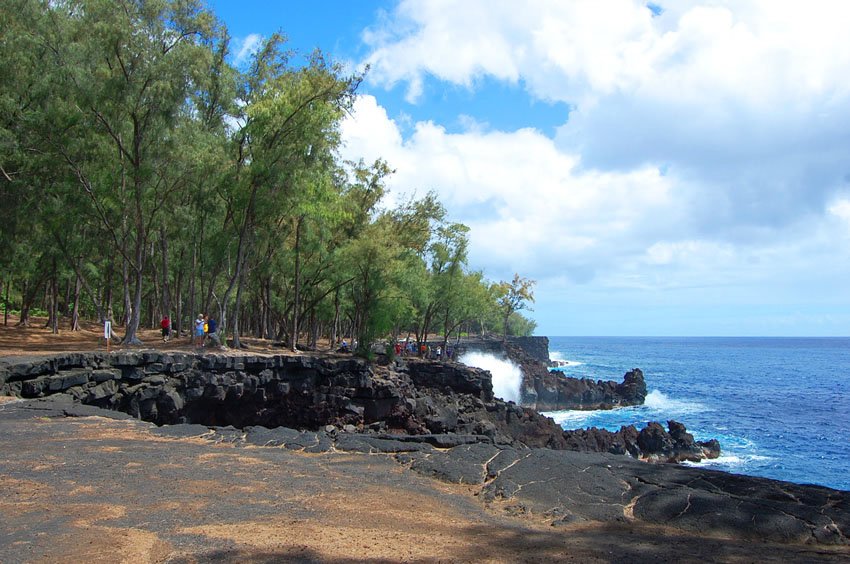 Scenic shoreline