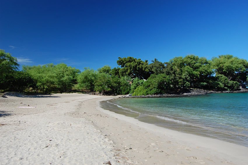 White-sand beach