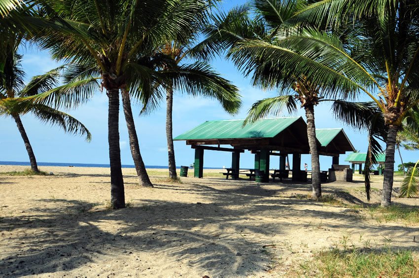 Beach pavilions