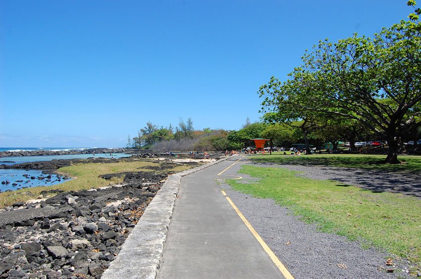 Beachfront walkway