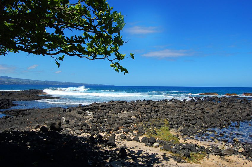 Rocky shoreline