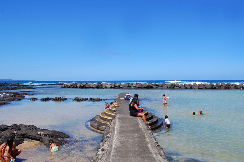 Stairs to the tide pools