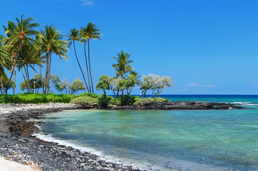 Picturesque Kohala beach