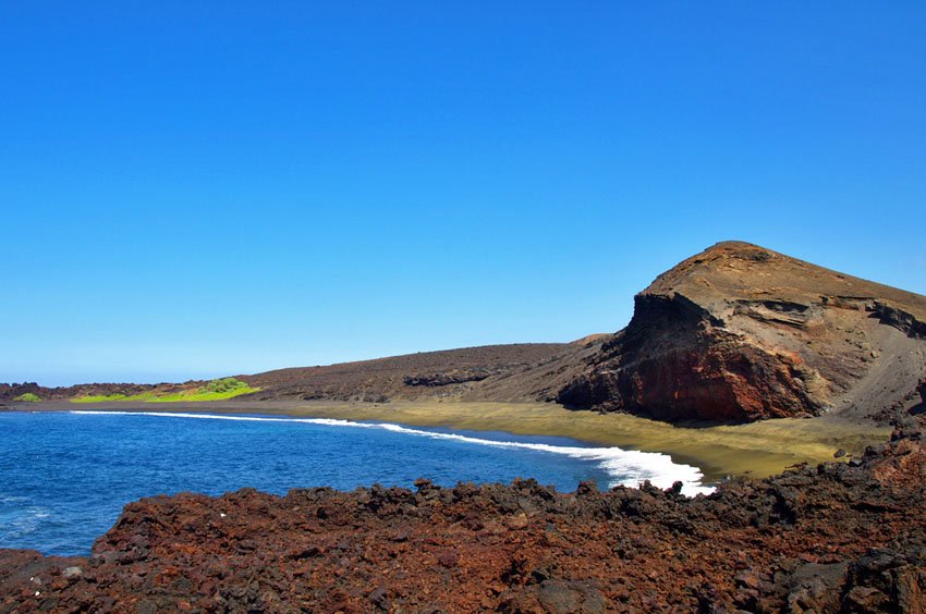 Road to the Sea Black Sand Beach