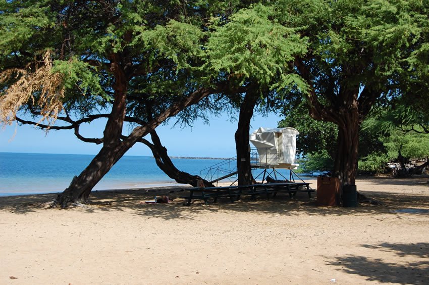 Scenic Big Island beach