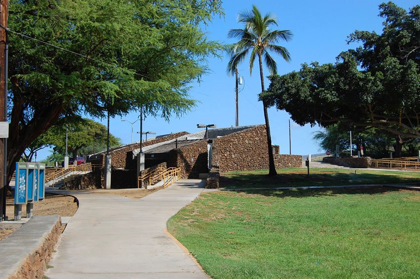 View to park facilities