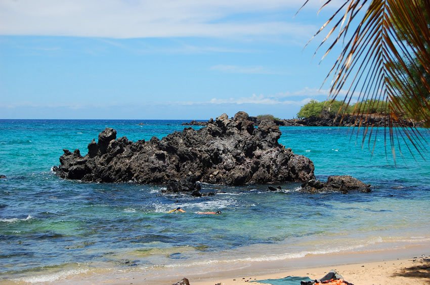 Waialea Beach on Big Island