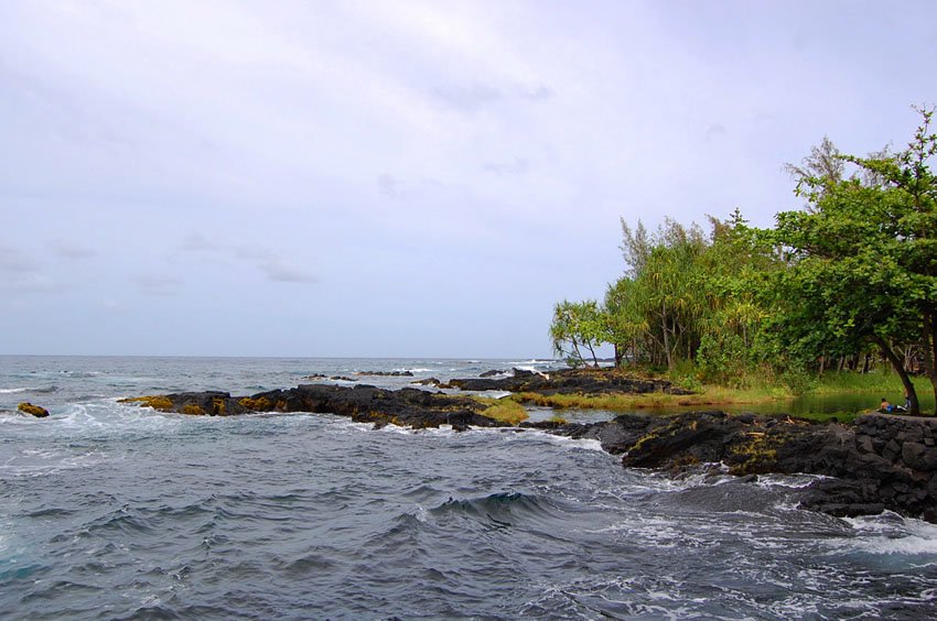 Rocky shoreline