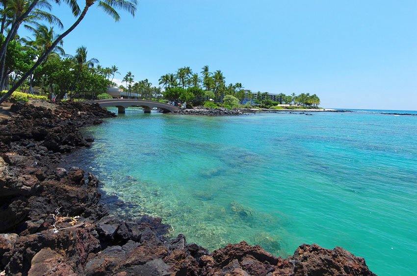 Waiulua Bay on Big Island