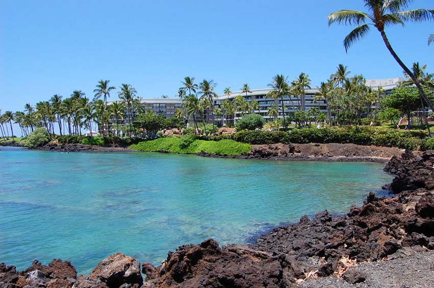 Surrounded by Hilton Waikoloa Village