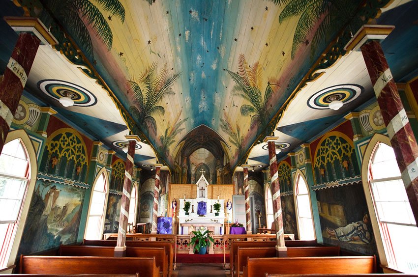 St. Benedict's Painted Church