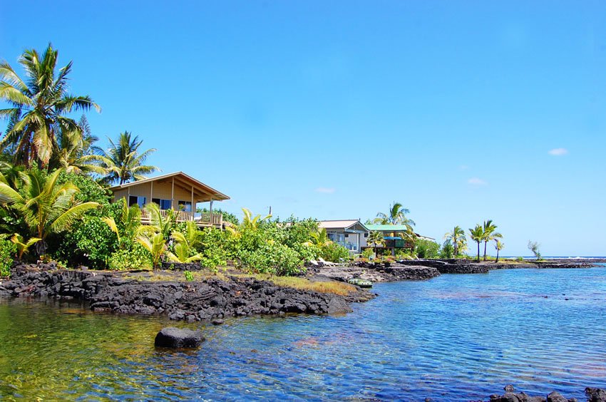 Kapoho oceanfront vacation rentals