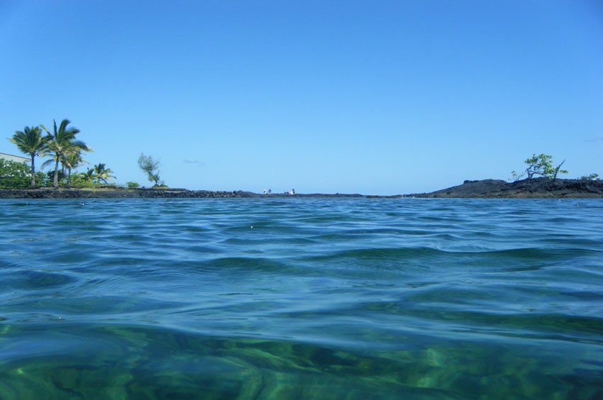 View from a tide pool