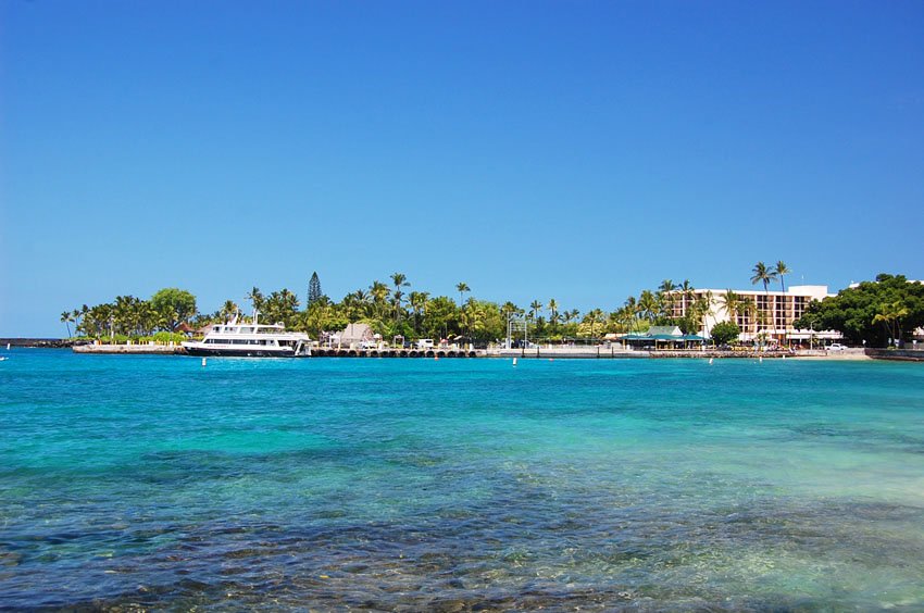 View to Kailua Pier