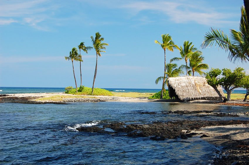 Mauna Lani Resort grounds