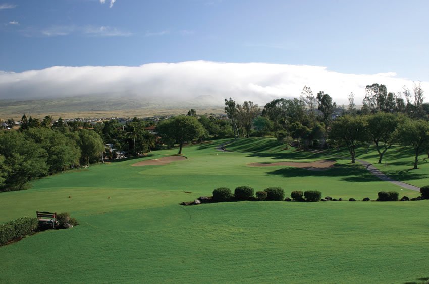 Beautiful golf scenery