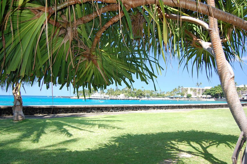 View to Kailua Pier