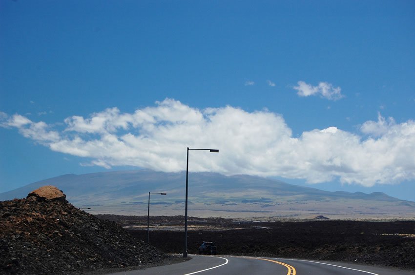 View to Mauna Kea