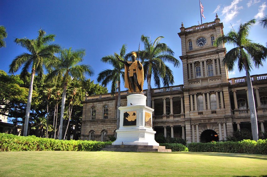 King Kamehameha Statue, Oahu