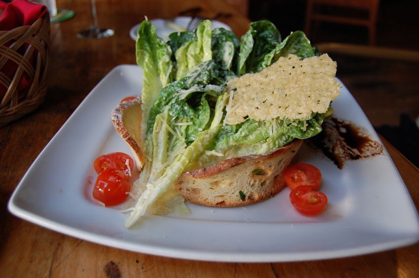 Caesar Volcano Salad