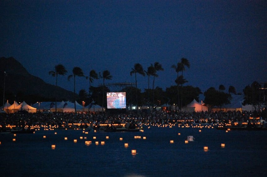 Memorial Day Lantern Floating Ceremony